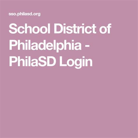 philasd login